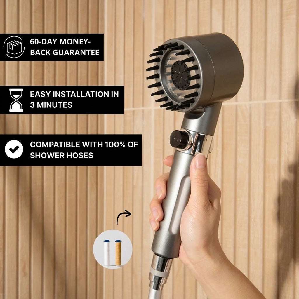 THE FILTERED SHOWERHEAD™