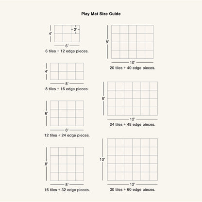SadBeige™ Puzzle Play Mat
